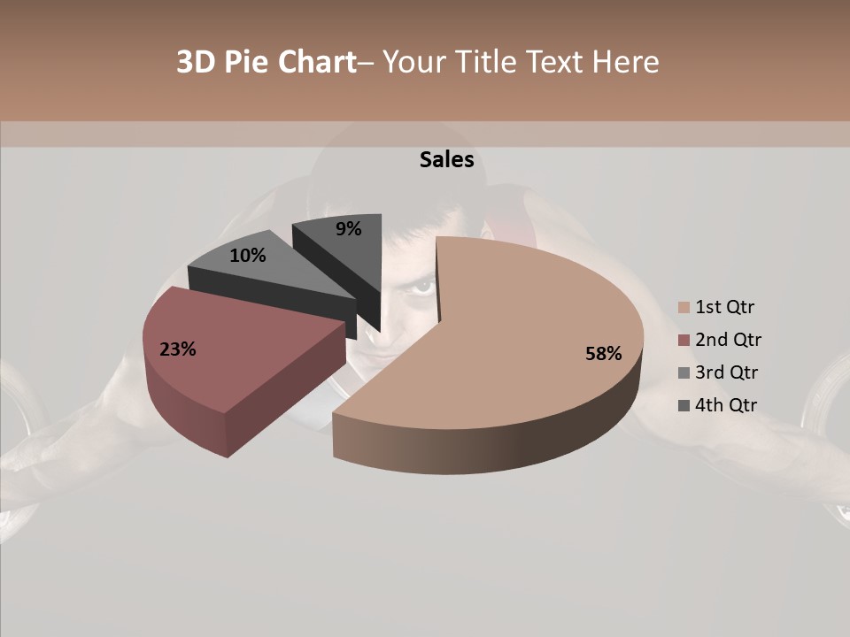 Physical Culture Image Strong PowerPoint Template