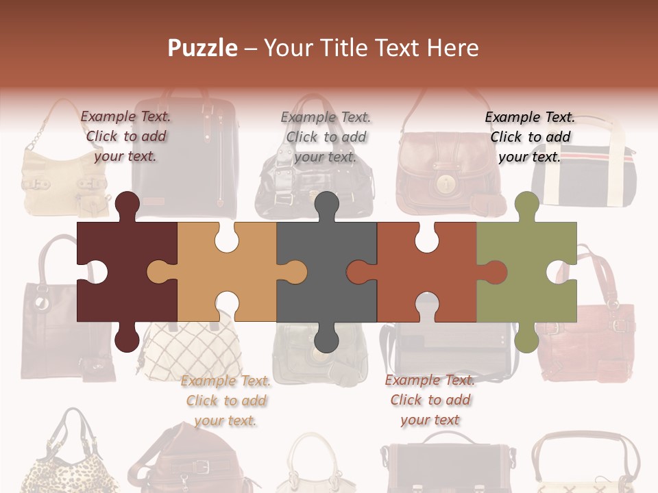 Zipper Suitcase Close PowerPoint Template