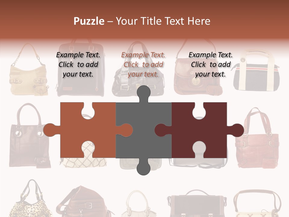 Zipper Suitcase Close PowerPoint Template