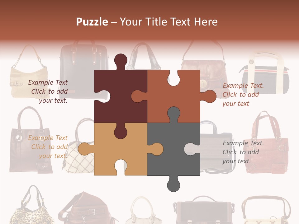 Zipper Suitcase Close PowerPoint Template