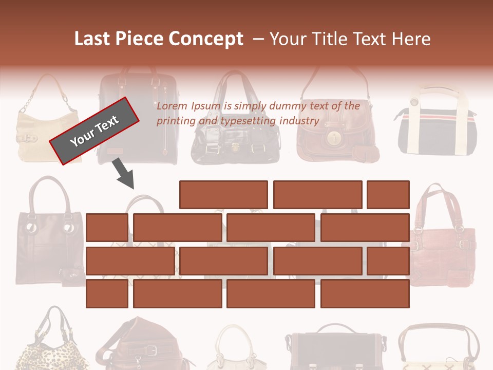 Zipper Suitcase Close PowerPoint Template