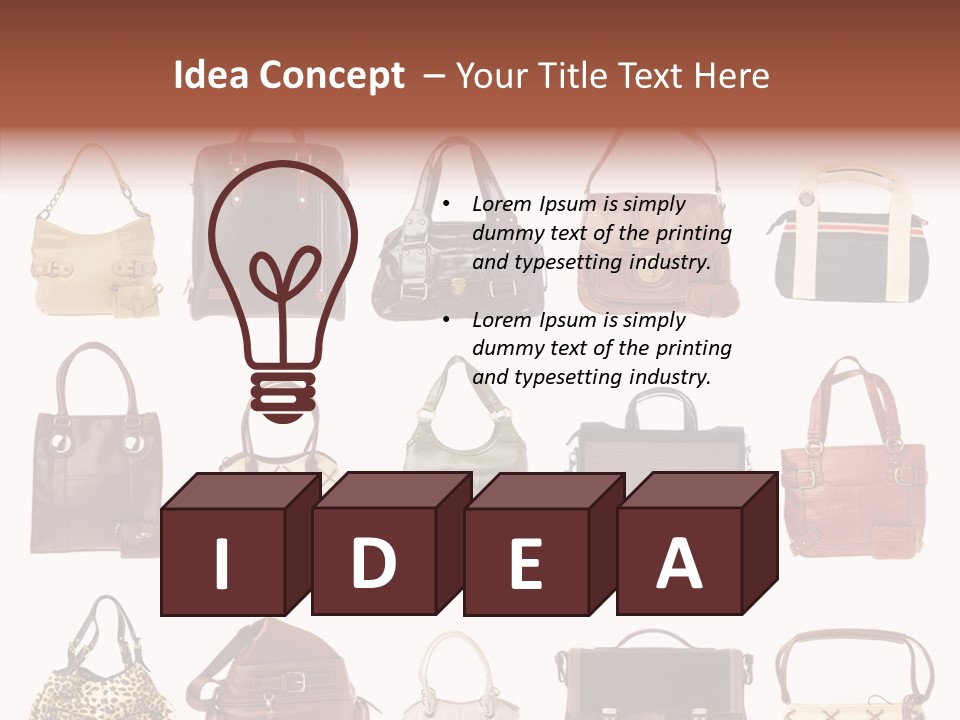 Zipper Suitcase Close PowerPoint Template