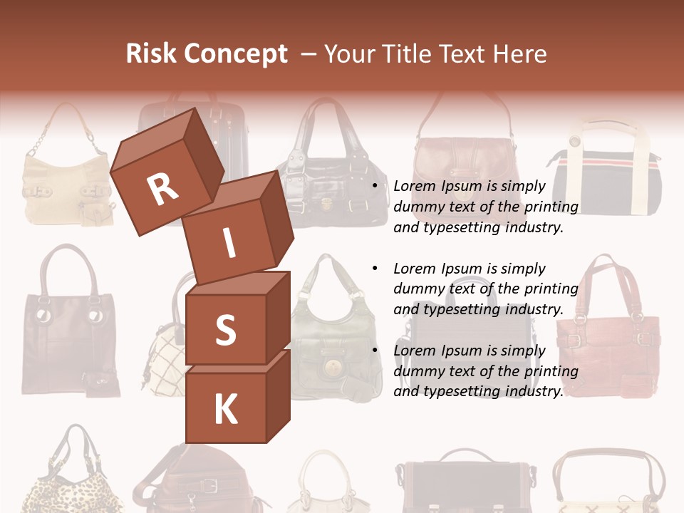 Zipper Suitcase Close PowerPoint Template