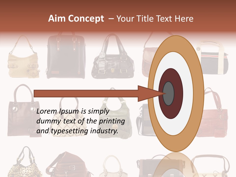 Zipper Suitcase Close PowerPoint Template