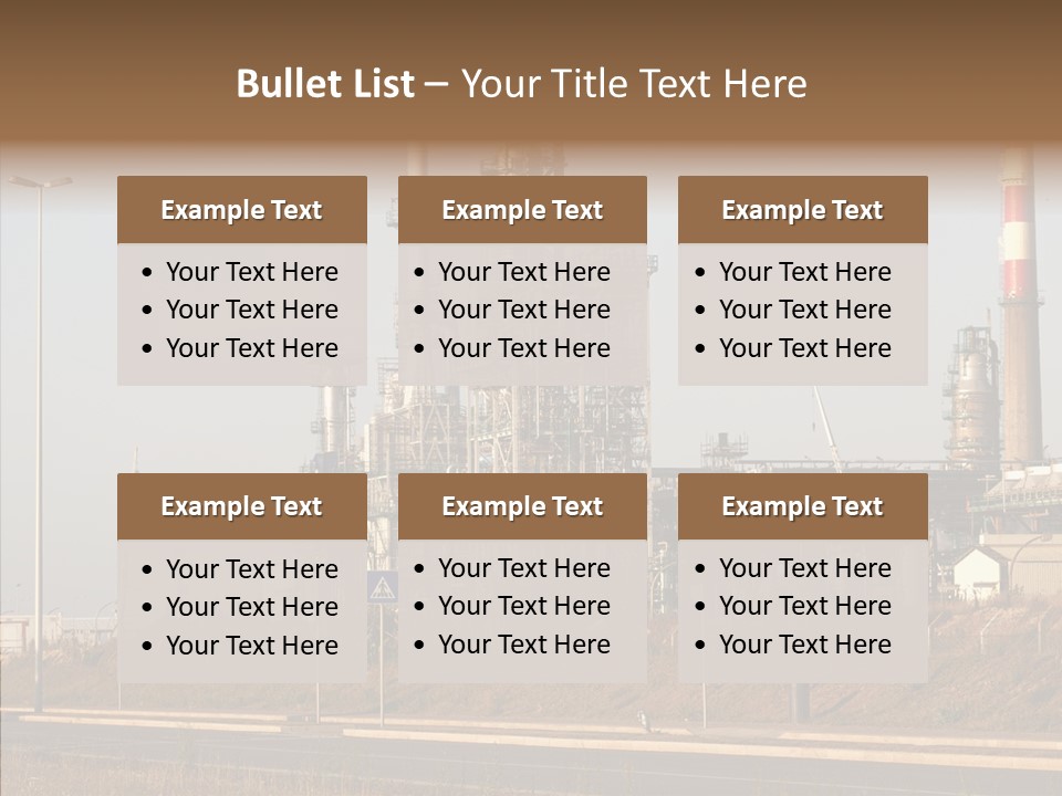 Aromatic Architecture Signs PowerPoint Template