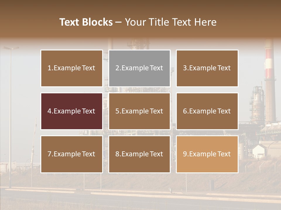 Aromatic Architecture Signs PowerPoint Template