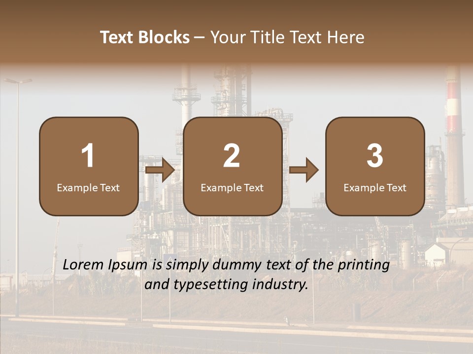Aromatic Architecture Signs PowerPoint Template