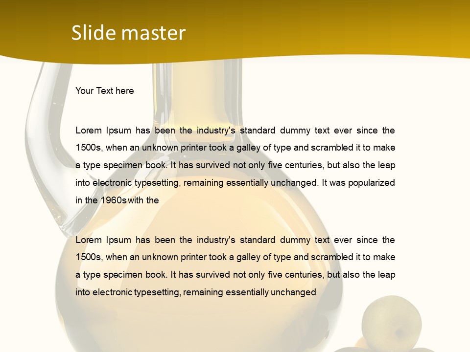 Virgin Raw Healthy PowerPoint Template