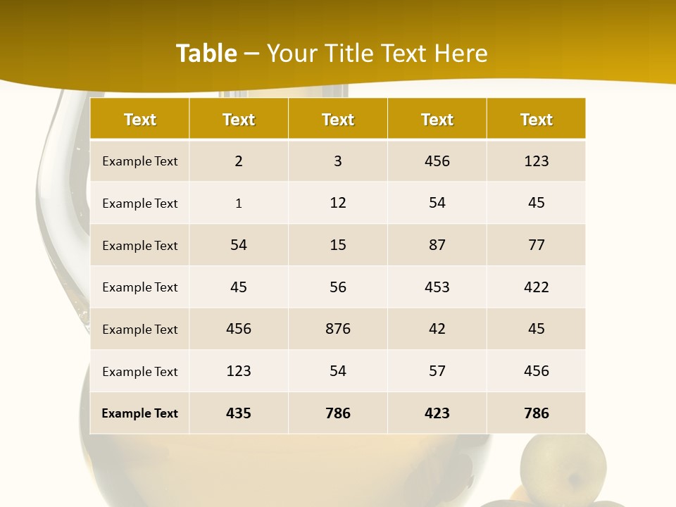 Virgin Raw Healthy PowerPoint Template