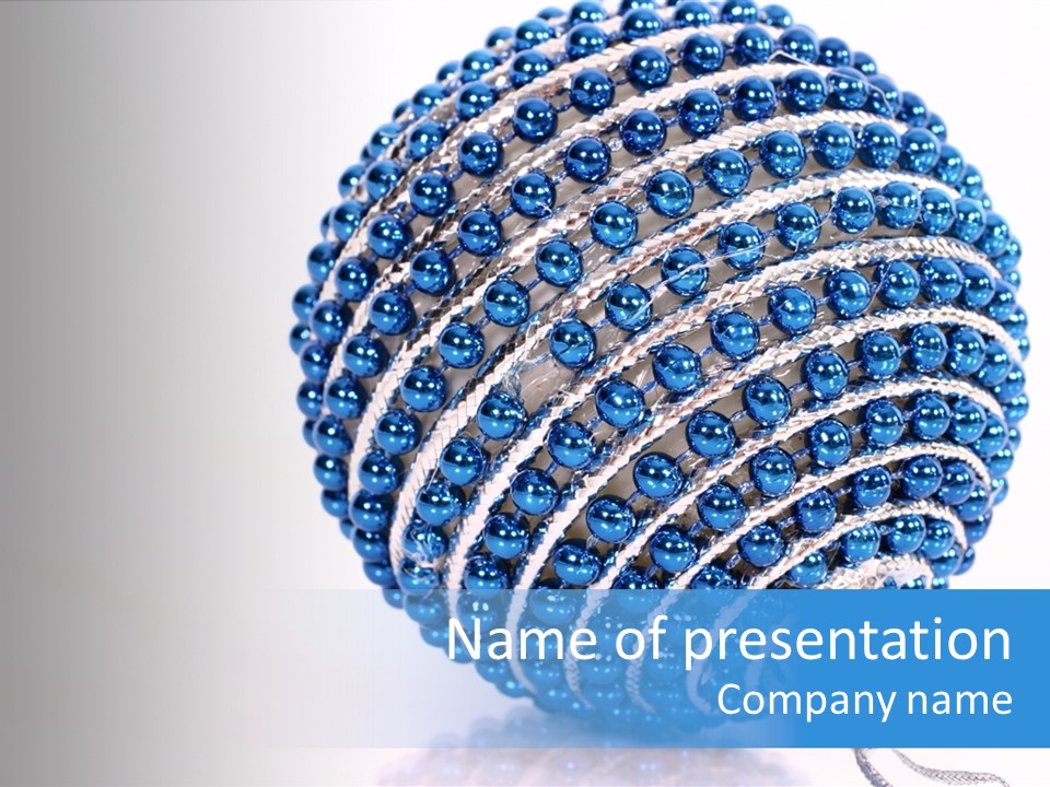 Gift Crystal Saint PowerPoint Template