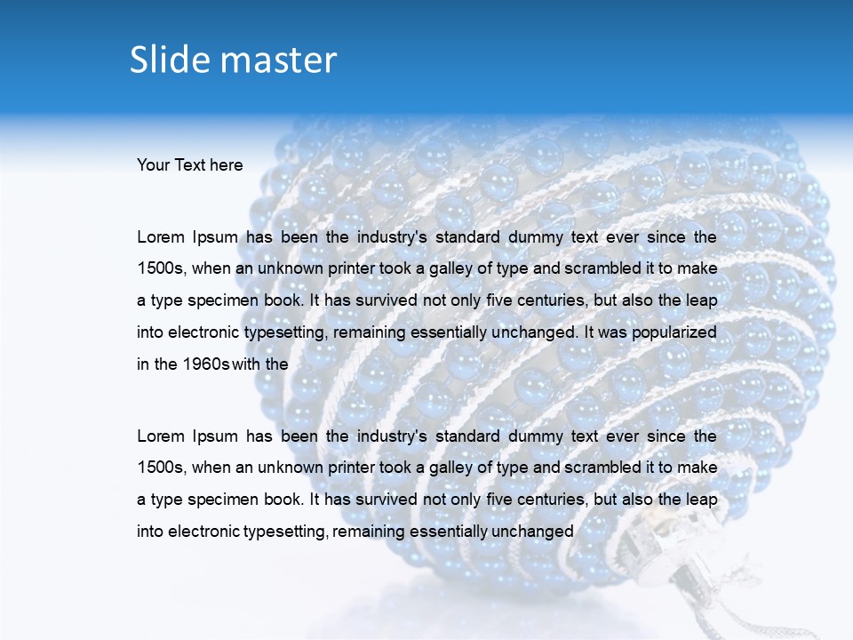 Gift Crystal Saint PowerPoint Template