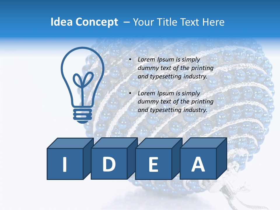 Gift Crystal Saint PowerPoint Template