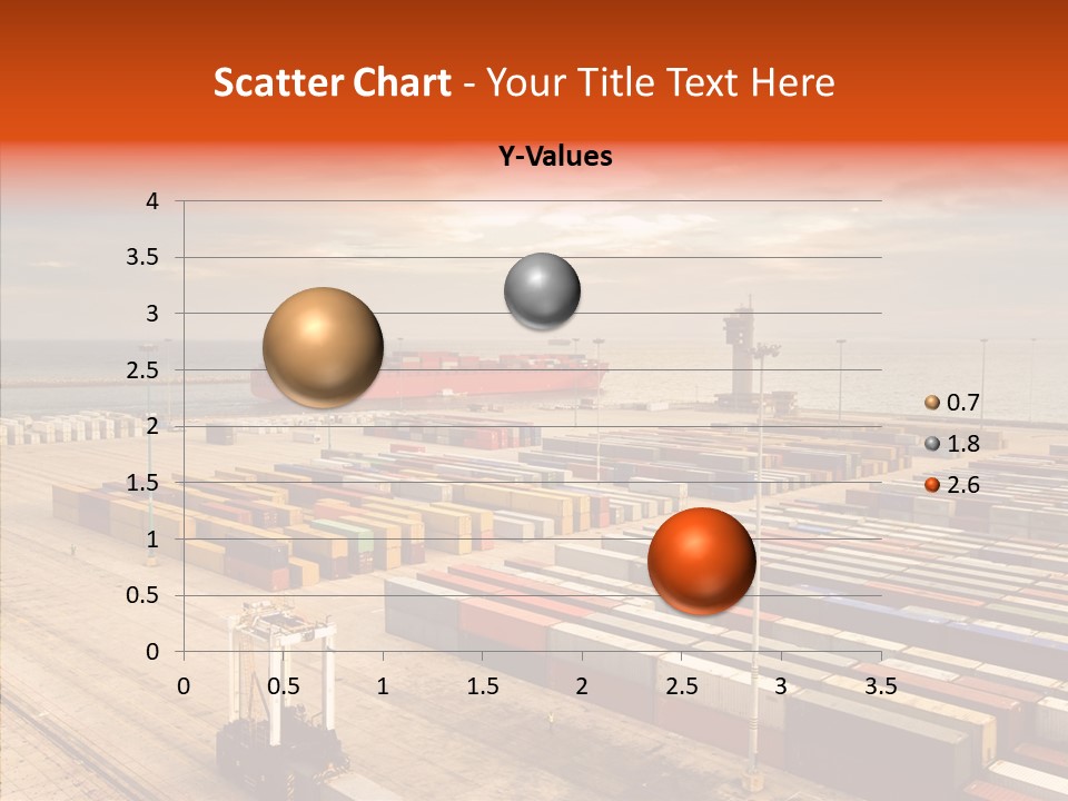Station Shipping Ocean PowerPoint Template