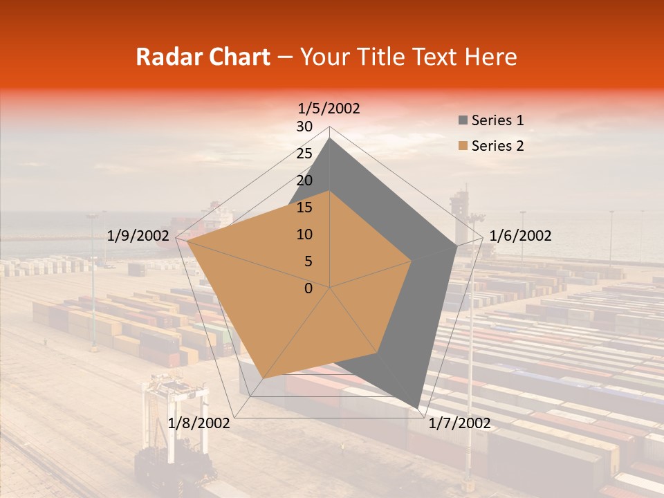 Station Shipping Ocean PowerPoint Template
