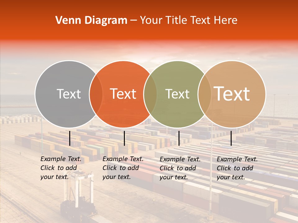 Station Shipping Ocean PowerPoint Template