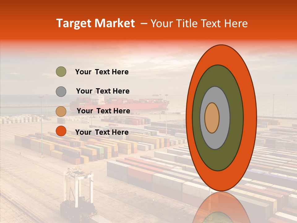 Station Shipping Ocean PowerPoint Template