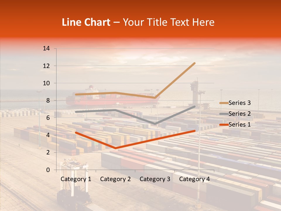 Station Shipping Ocean PowerPoint Template