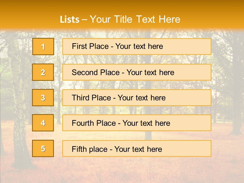 Peace Green Land PowerPoint Template