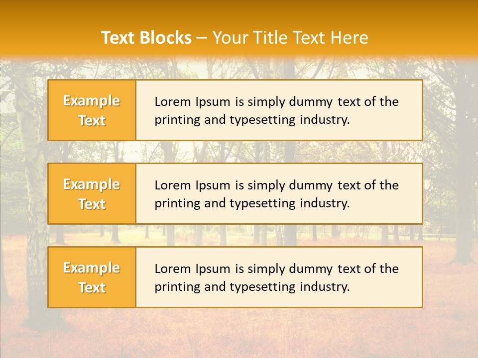 Peace Green Land PowerPoint Template
