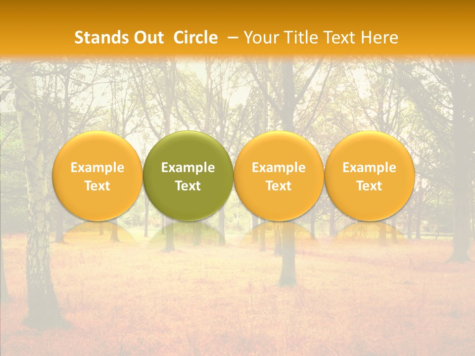 Peace Green Land PowerPoint Template