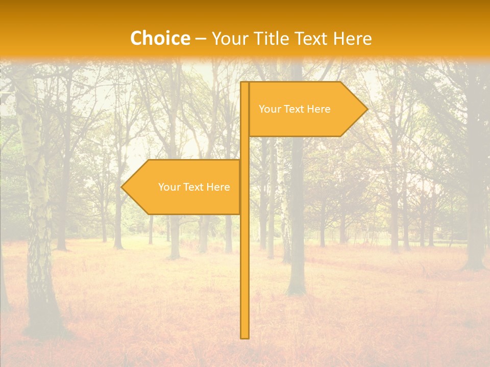 Peace Green Land PowerPoint Template