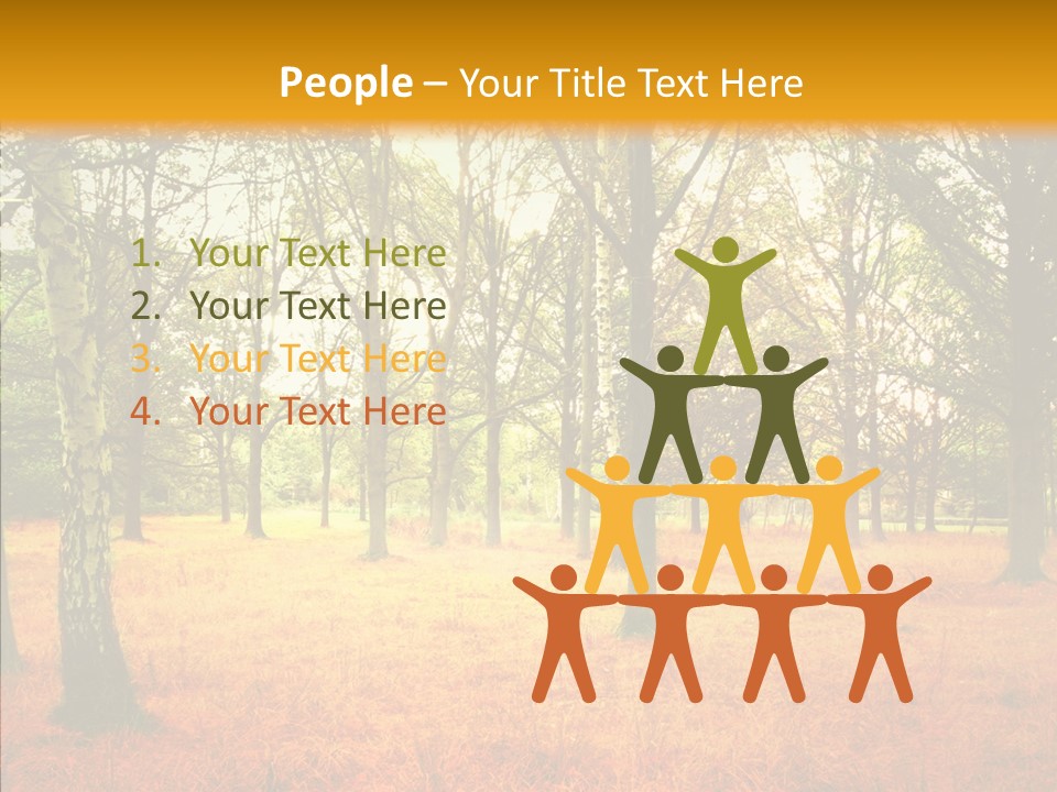 Peace Green Land PowerPoint Template