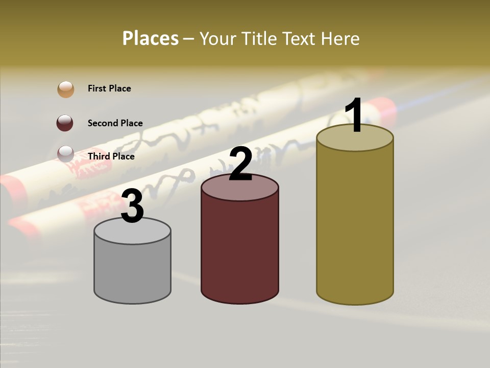 Purity Black Plate PowerPoint Template