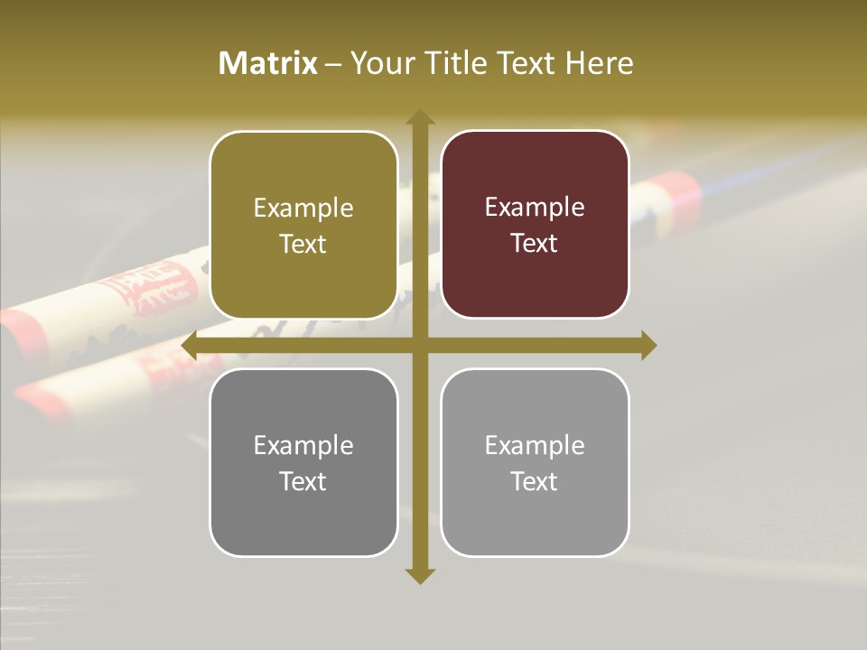 Purity Black Plate PowerPoint Template