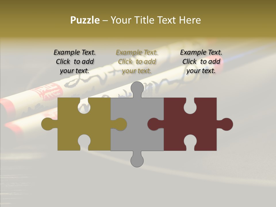 Purity Black Plate PowerPoint Template