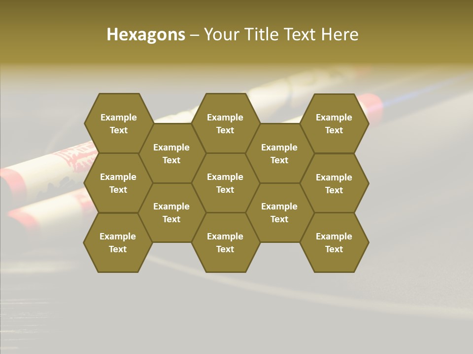 Purity Black Plate PowerPoint Template