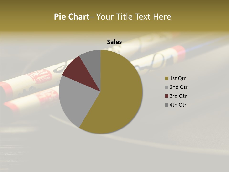 Purity Black Plate PowerPoint Template