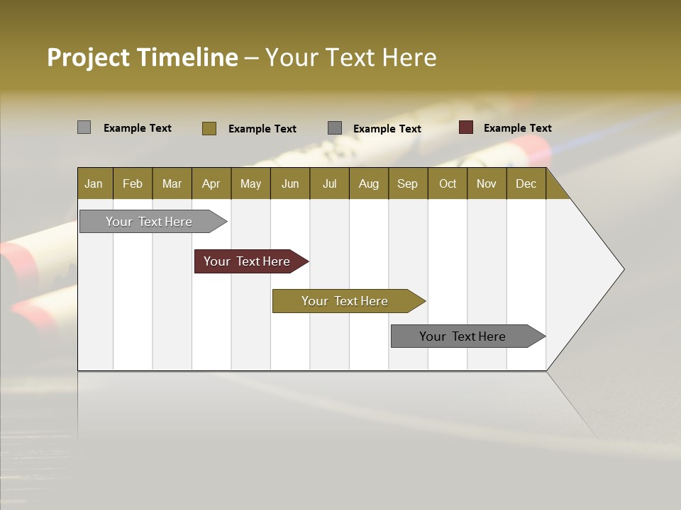 Purity Black Plate PowerPoint Template