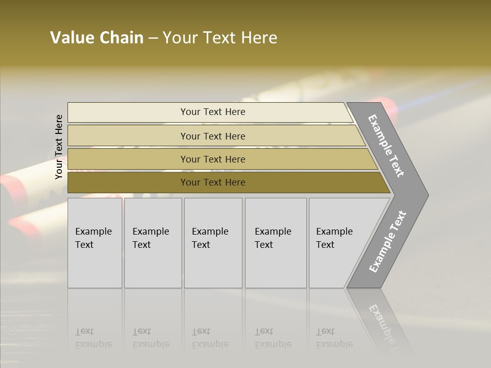 Purity Black Plate PowerPoint Template