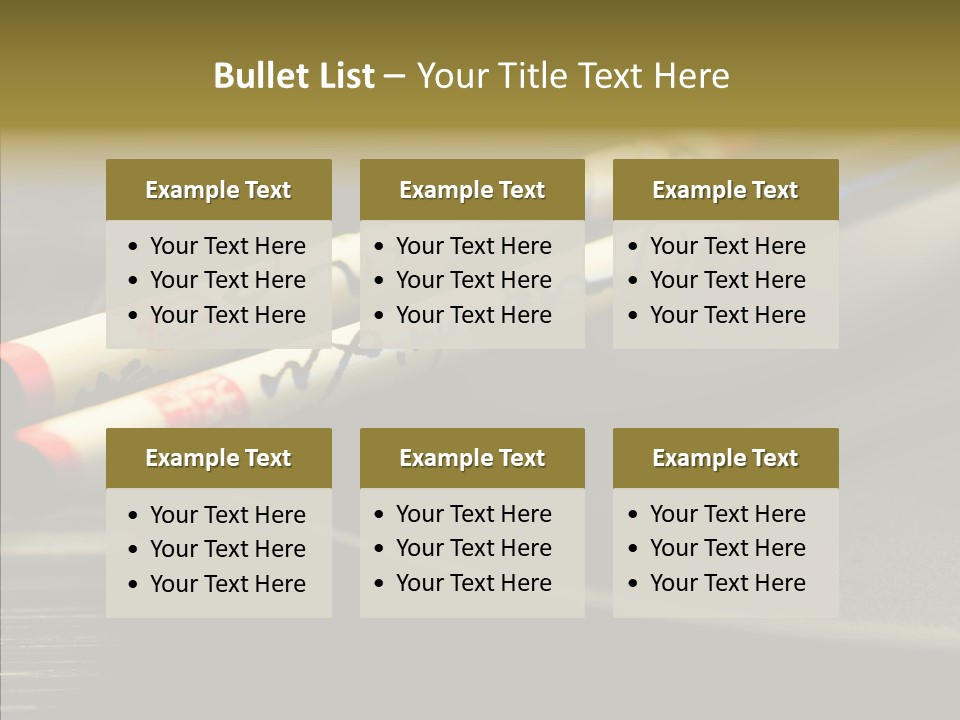 Purity Black Plate PowerPoint Template