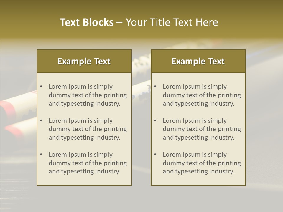 Purity Black Plate PowerPoint Template