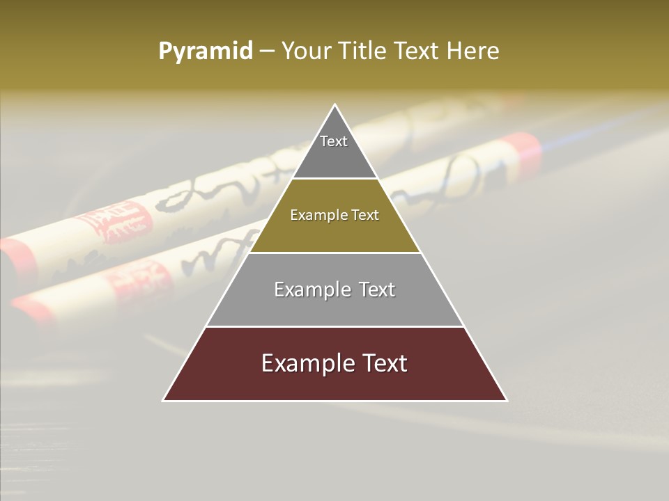 Purity Black Plate PowerPoint Template