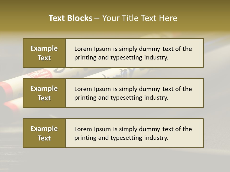 Purity Black Plate PowerPoint Template