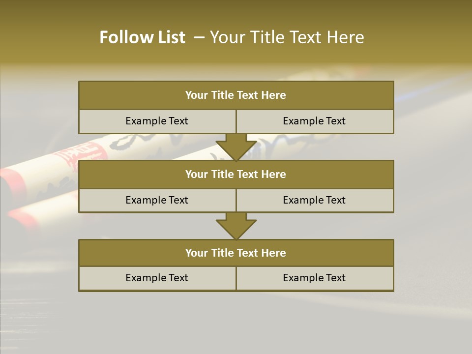 Purity Black Plate PowerPoint Template