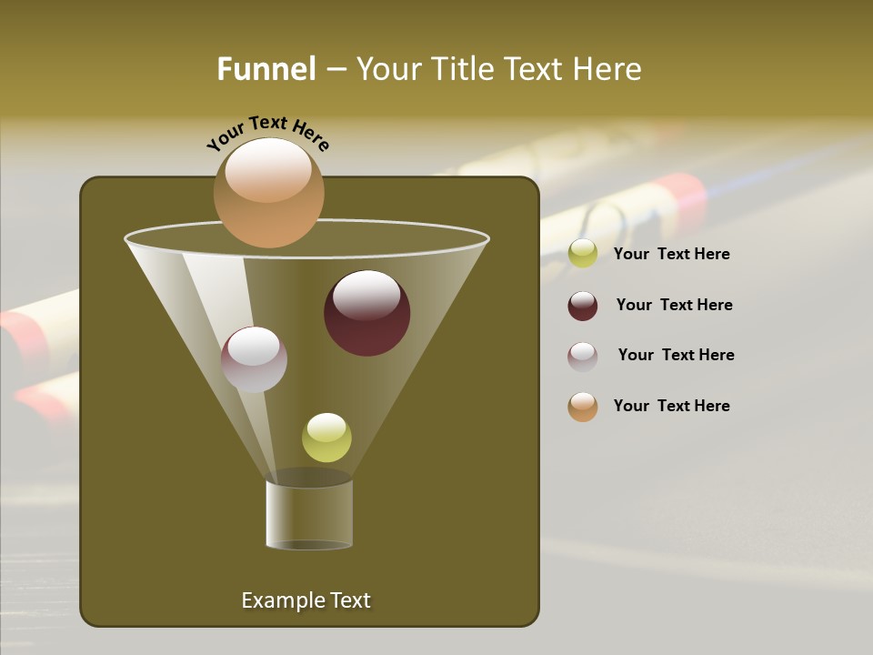 Purity Black Plate PowerPoint Template