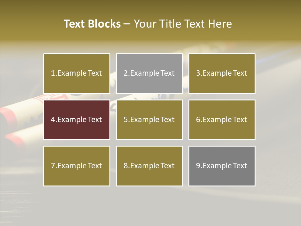 Purity Black Plate PowerPoint Template