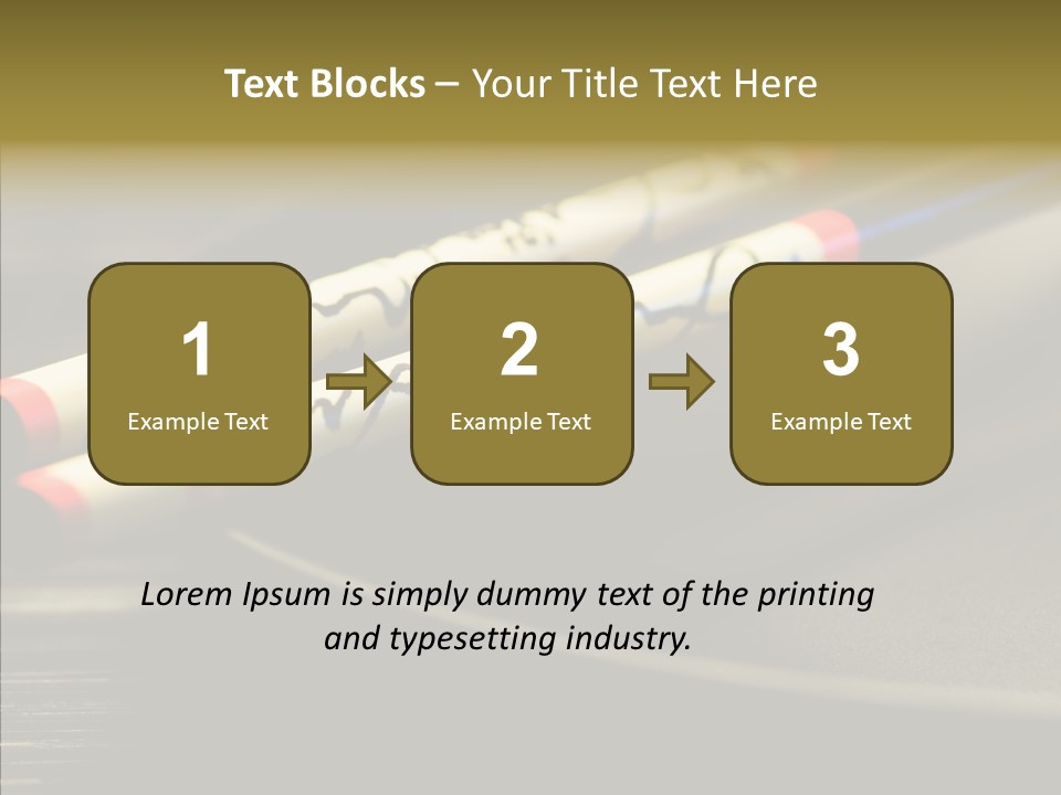 Purity Black Plate PowerPoint Template