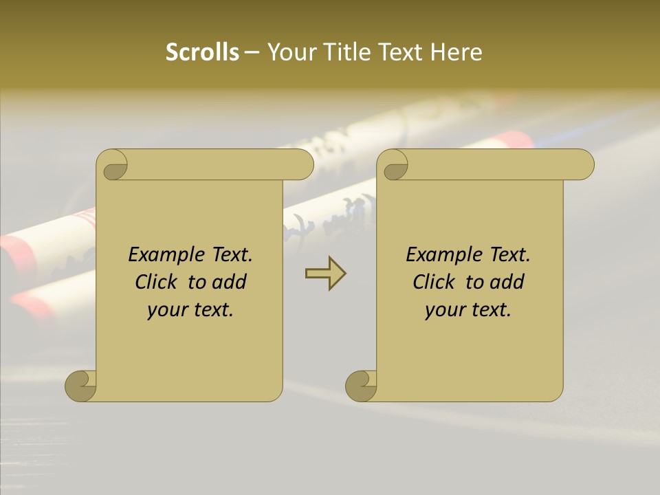 Purity Black Plate PowerPoint Template