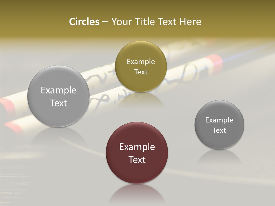 Purity Black Plate PowerPoint Template