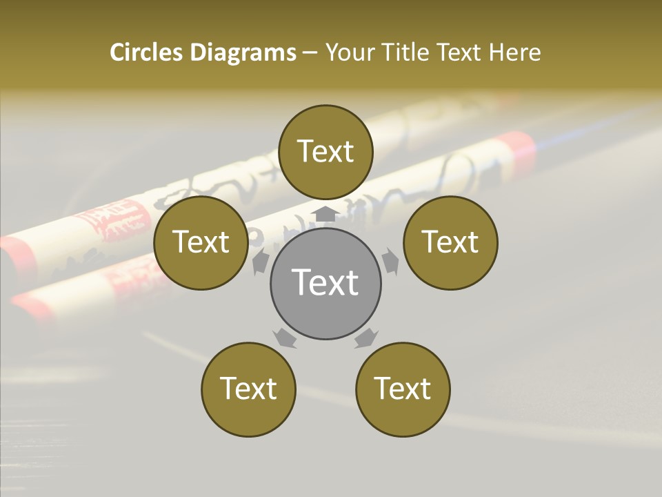 Purity Black Plate PowerPoint Template