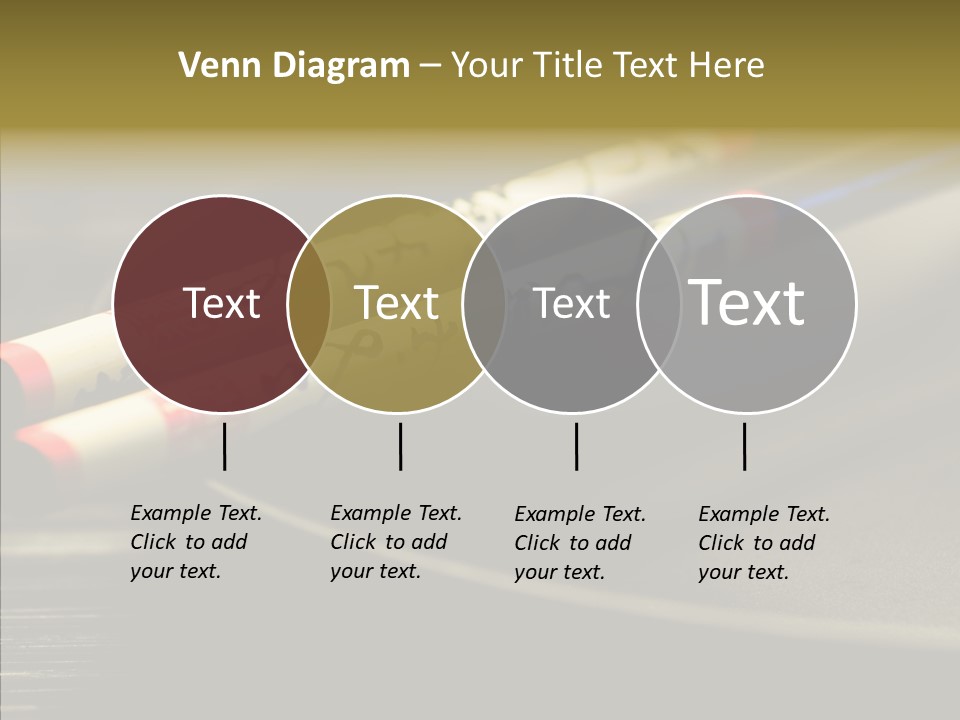 Purity Black Plate PowerPoint Template