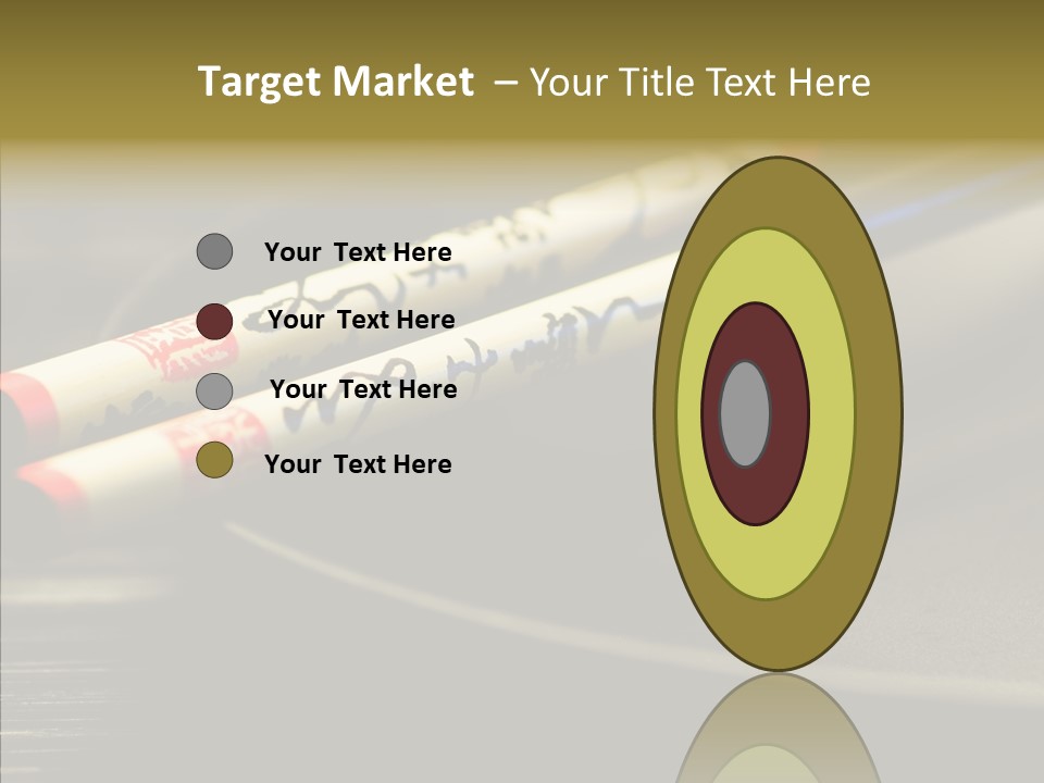 Purity Black Plate PowerPoint Template