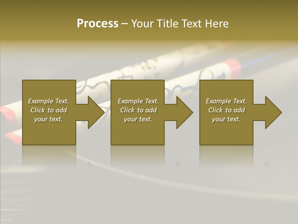 Purity Black Plate PowerPoint Template