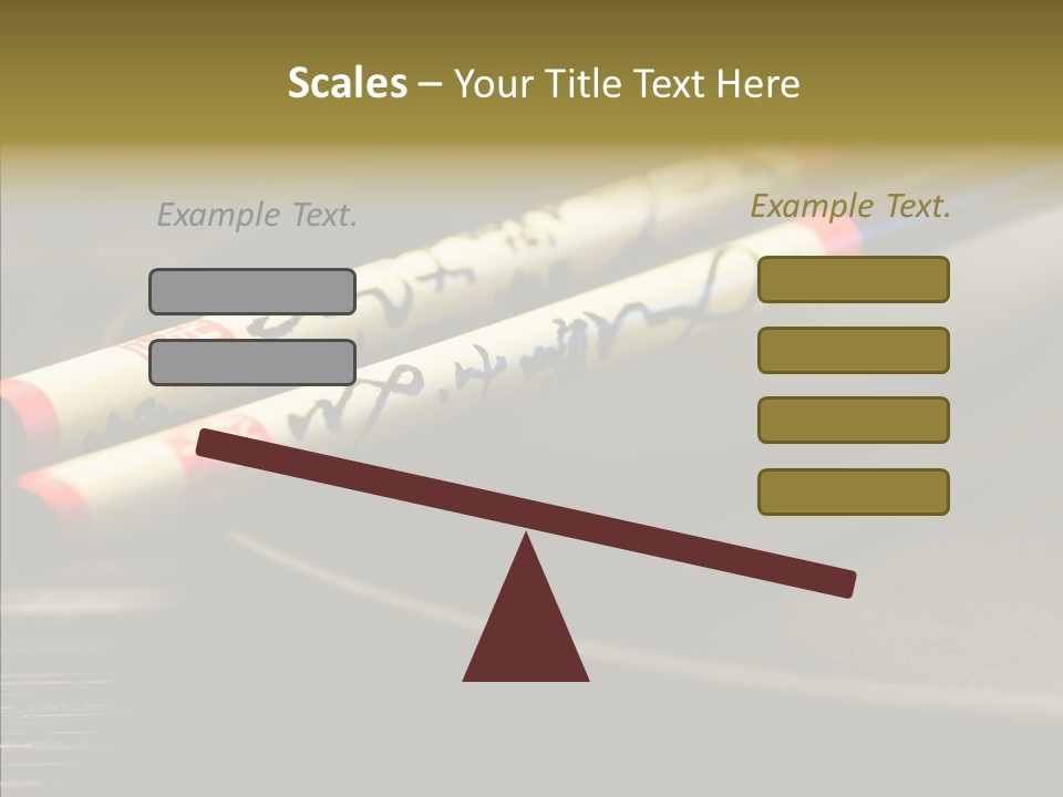 Purity Black Plate PowerPoint Template