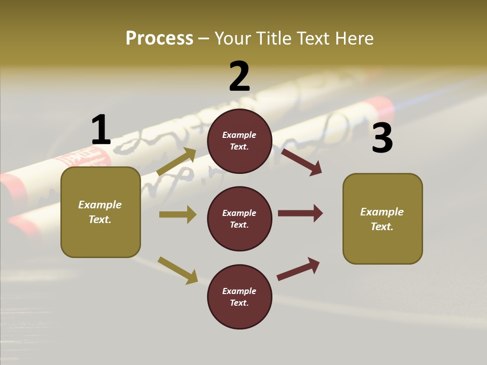 Purity Black Plate PowerPoint Template