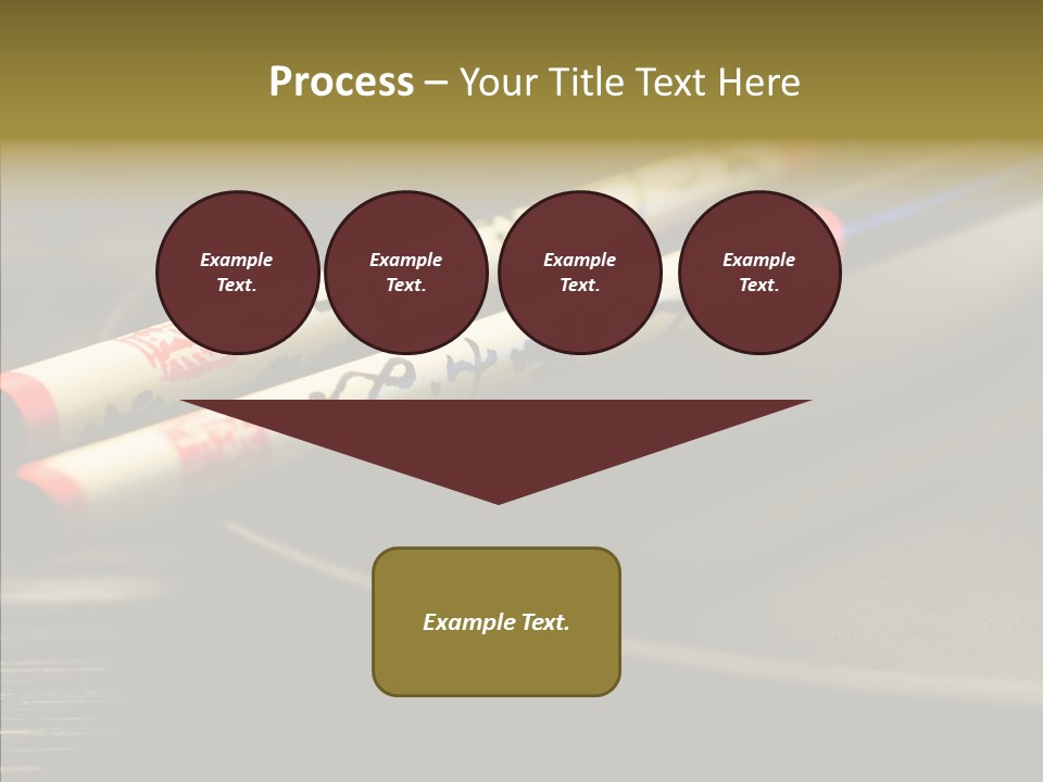 Purity Black Plate PowerPoint Template